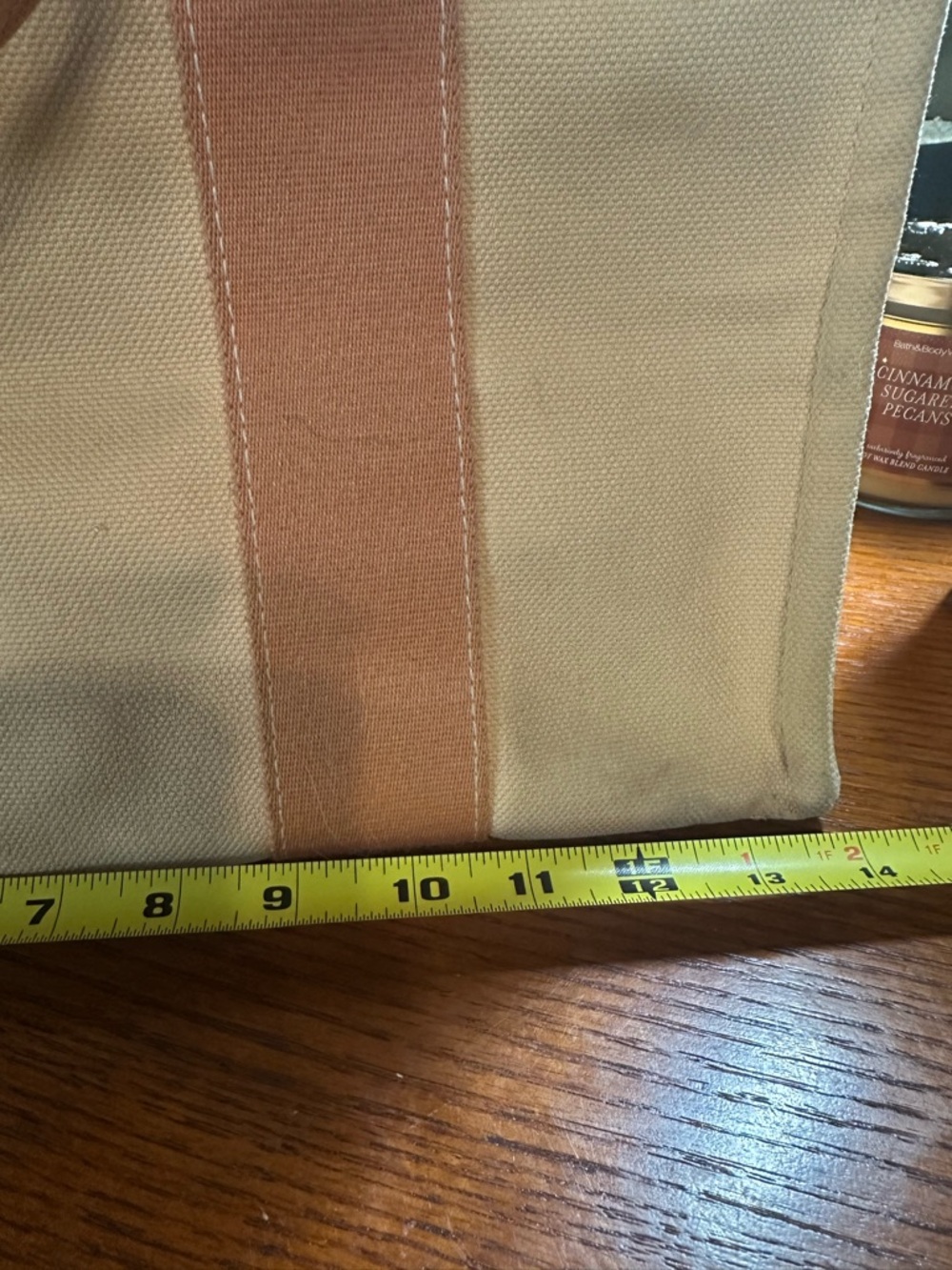 HERMES Bora Bora PM
Orange Canvas Tote Bag - Picture 7 of 16